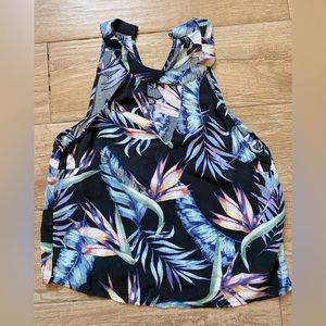 H&M floral tank top